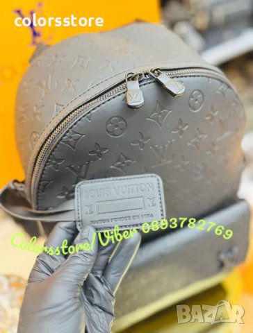 Черна раница Louis Vuitton кодVL43H, снимка 2 - Раници - 44459615
