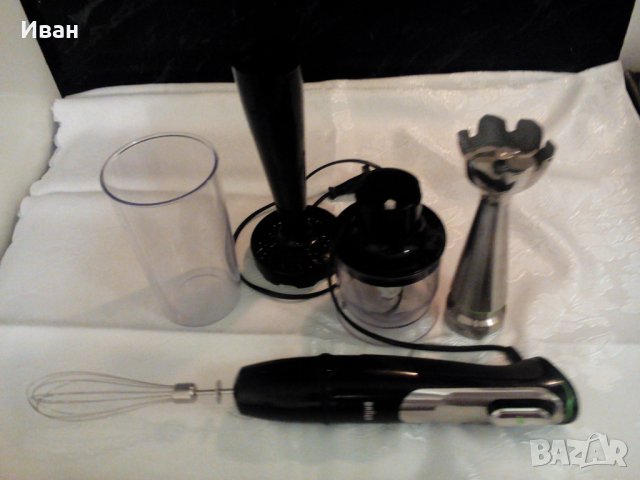 Мощен Пасатор с чопър BRAUN MULTIQUICK AKTIVBLADE 1000W, снимка 8 - Чопъри и пасатори - 40257297