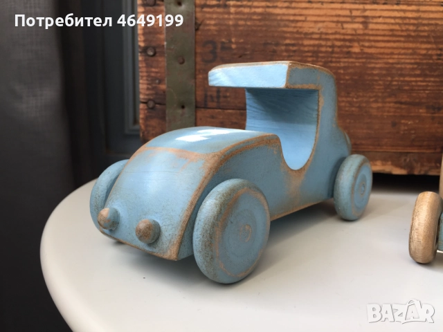 Дървени детски колички