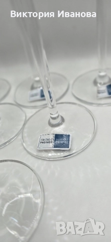 Комплект чаши за шампанско Diva, снимка 5 - Антикварни и старинни предмети - 51472432