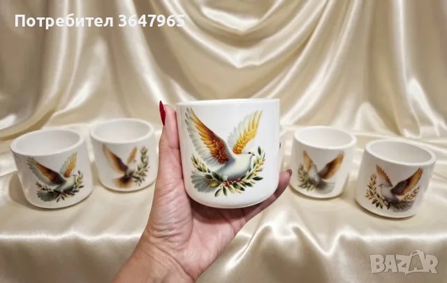 Комплект кашпи готови за ползване , снимка 3 - Вази - 56150944