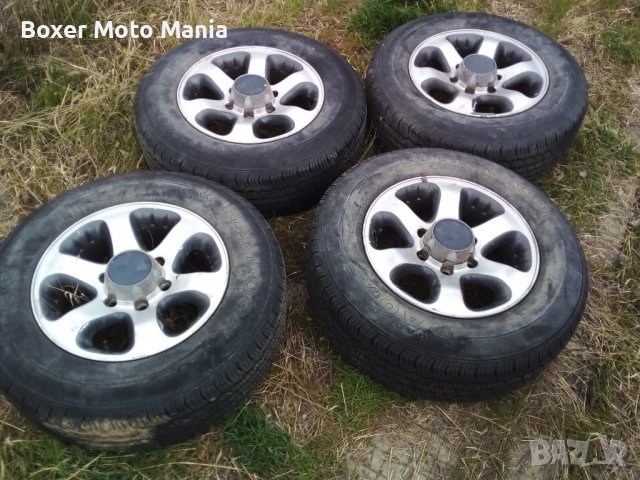 Джанти оригинални  и гуми 16цола  за Джипове Opel Frontera B и за много други Марки и Модели МПС , снимка 1