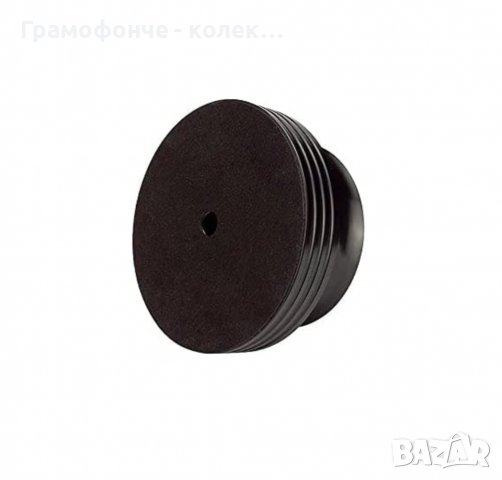 Тежест за грамофонни плочи - стабилизатор (черен, тегло: 422g) изработен от здрав алуминий, снимка 4 - Грамофонни плочи - 39841571