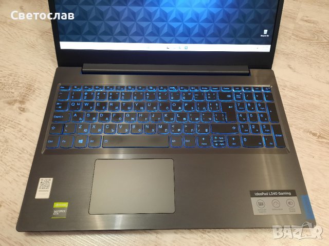 Лаптоп Lenovo i5-9300h/GTX1050/16ram/SSD/IPS/FHD gaming гейминг laptop, снимка 4 - Лаптопи за игри - 39564993