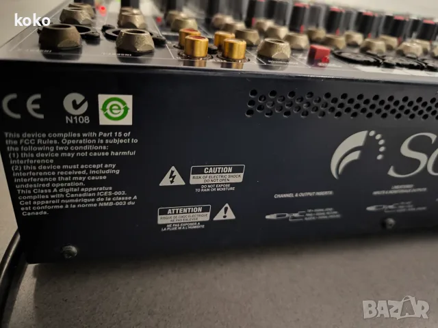 Soundcraft професионален миксер пулт , снимка 10 - Ресийвъри, усилватели, смесителни пултове - 55972622