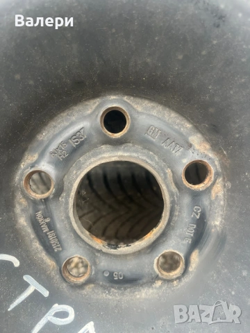 Железни джанти за Opel Astra , снимка 3 - Гуми и джанти - 53176893