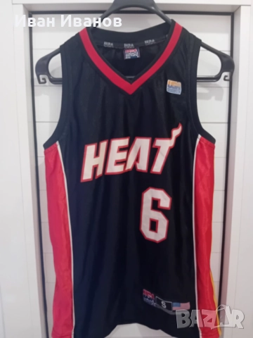 Оригинален ретро екип на Miami Heat - LeBron James