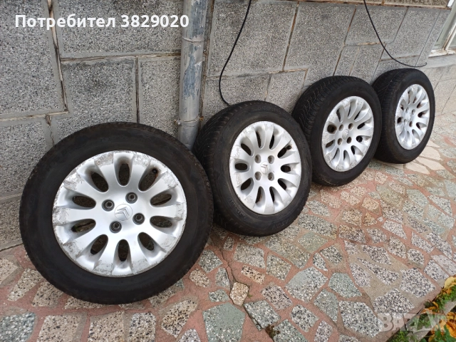  гуми с джанти за Ситроен (Пежо)