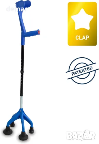 KMINA - Патерица за възрастни с 4 крака за стабилна основа, снимка 2 - Патерици - 49483370