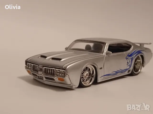 American Muscle, Ford Mustang, Chevy SS, Ford GT, JADA 1:64, снимка 4 - Колекции - 49304114