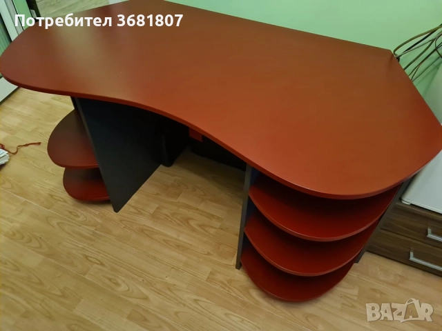 Продавам бюро правено по поръчка, снимка 2 - Бюра - 52470096