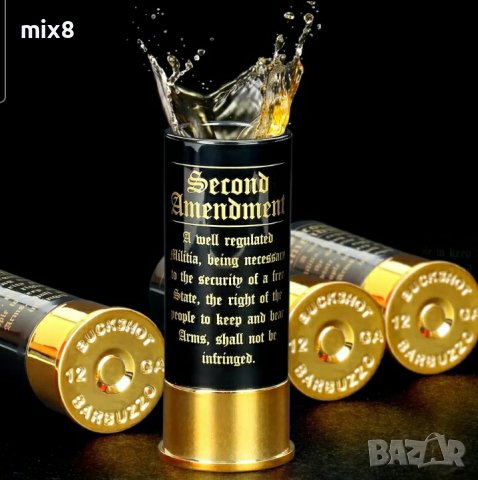 Чаши за шот във формата на ловен патрон , снимка 2 - Ножове - 44276629