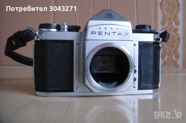 Asahi PENTAX SV – РАБОТЕЩО ТЯЛО на М 42 АНГАЖИРАНО, снимка 1 - Фотоапарати - 44557875