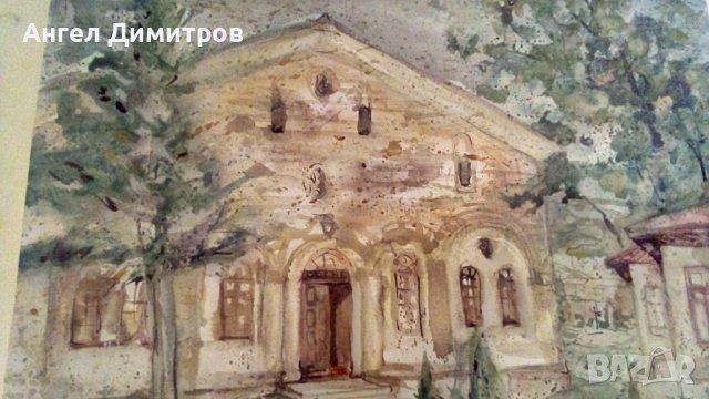 Ивелин Любенов картина акварел , снимка 7 - Картини - 38970353