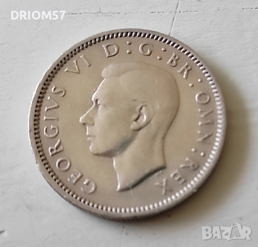 Монети Великобритания- 5 бр. › Крал Джордж VI (1937-1952), снимка 4 - Нумизматика и бонистика - 51532033