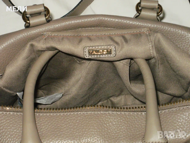 ALDO страхотна дамска чанта естествена кожа, снимка 10 - Чанти - 51081049