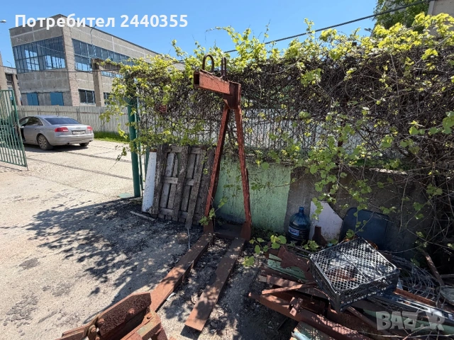 Палетна вилица за кран или мотокар , снимка 5 - Индустриална техника - 52225185