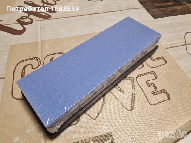 Професионален двулицев камък за заточване на ножове с грит 400/1000, снимка 2 - Други - 51412500