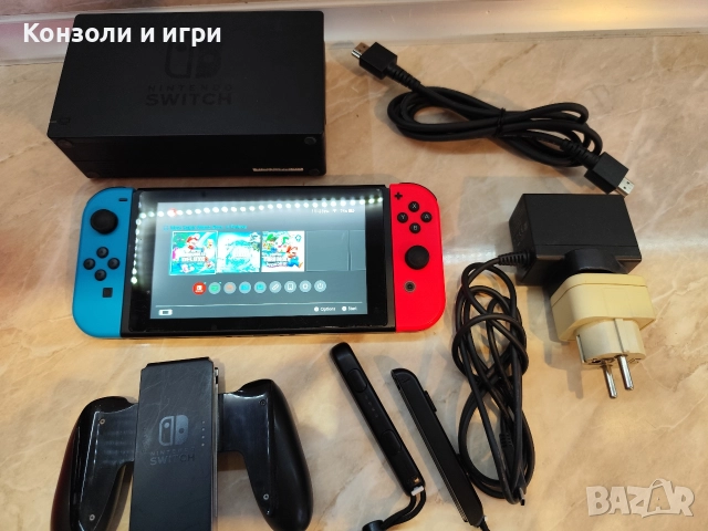 Nintendo Switch - пълен комплект, снимка 5 - Nintendo конзоли - 52800886