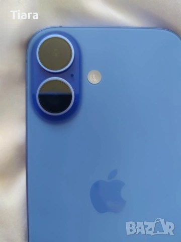 iPhone 16, 128GB, Blue – Перфектно състояние, без следи!, снимка 7 - Apple iPhone - 54350896
