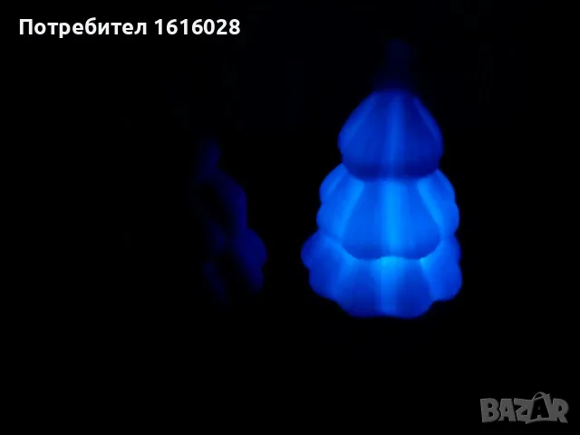 Светещи лампи Коледни елхички., снимка 4 - Детски нощни лампи - 36172079