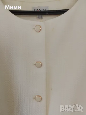 Бяло сако на Danini, снимка 4 - Сака - 49427154