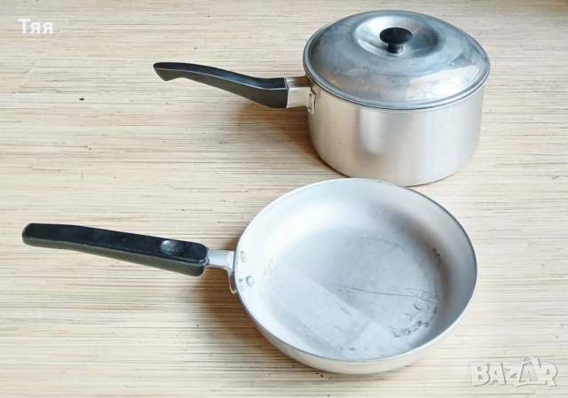 Руски алуминиеви тиган и касерола 