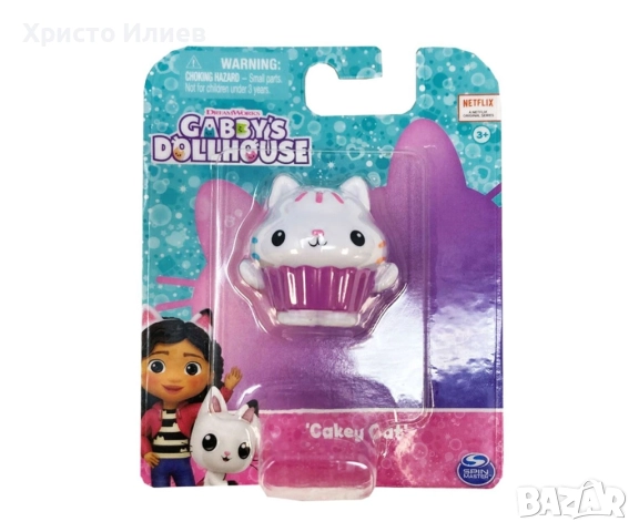 Къщата на Габи Фигурки Gabbys Dollhouse Cakey Cat Gabby Girl, снимка 2 - Фигурки - 52680017
