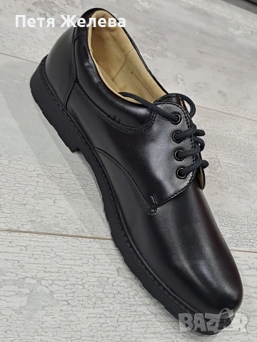 Мъжки ортопедични обувки от естествена кожа N44, снимка 7 - Ежедневни обувки - 53141466