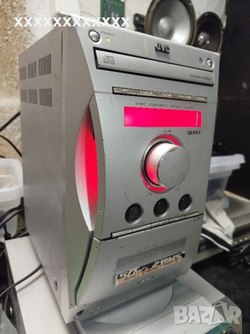 Аудиосистема jvc с колони с капаро 30 лв , снимка 2 - Аудиосистеми - 52480022