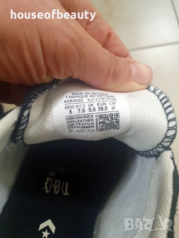 Дамски маратонки Converse 38.5 размер, снимка 2 - Маратонки - 52257398