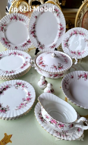Сервиз за хранене Royal Albert, Lavender Rose 