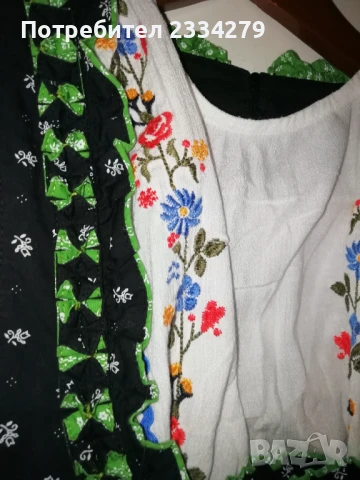 Женска Баварска носия, супер състояние. Рокля с персийски фолклорни мотиви. , снимка 4 - Антикварни и старинни предмети - 51298714