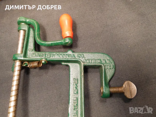 СТАРА РЕТРО НАСТОЛНА БЕЛАЧКА ЗА ЯБЪЛКИ WHITE MOUNTAIN USA, снимка 5 - Антикварни и старинни предмети - 49659050