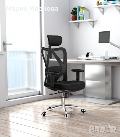 Ергономичен офис стол M18-M148, снимка 1 - Столове - 36662729