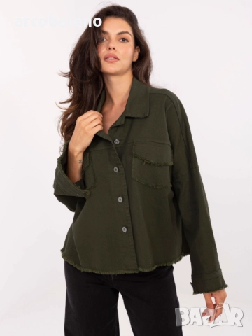 Дамско дънково яке с джобове, 2цвята , снимка 9 - Якета - 51748581