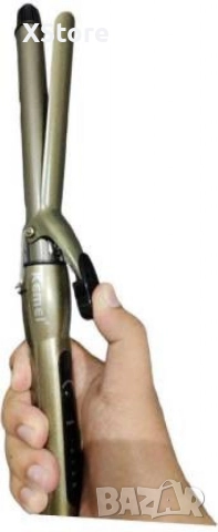 Стилна маша за коса с керамично покритие Kemei KM-9942, снимка 6 - Преси за коса - 52593554