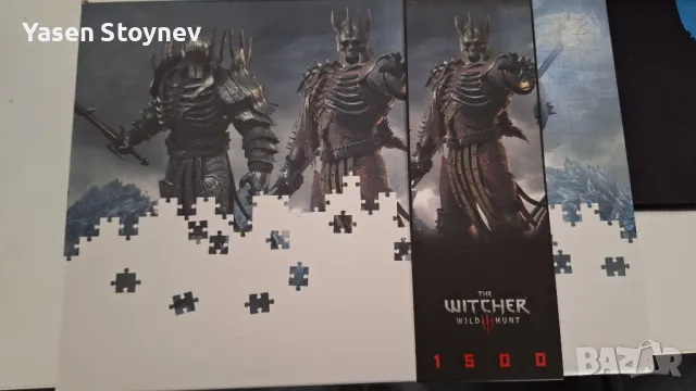 The Witcher 3: Wild Hunt пъзел от 1500 части + плакат