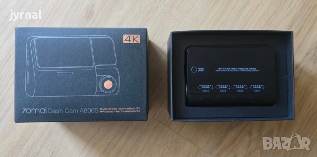 Видеорегистратор Xiaomi 70mai Dash Cam A800s, снимка 7 - Аксесоари и консумативи - 54322697