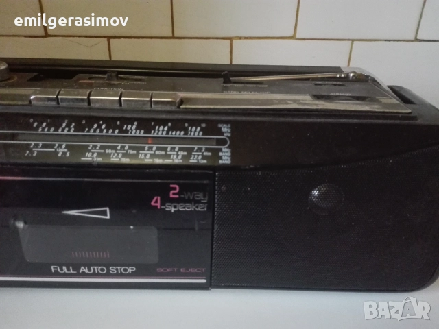 Радиокасетофони SHARP и SONY., снимка 3 - Радиокасетофони, транзистори - 52679785