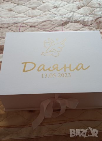 Кутия за дрехи за кръщене , снимка 2 - Декорация - 40723964