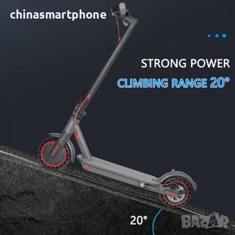 Електрическа тротинетка iScooter A6 Pro 10.5A, 350W, 31км/ч (Xiaomi Mi M365 Pro), снимка 6 - Други спортове - 33642747