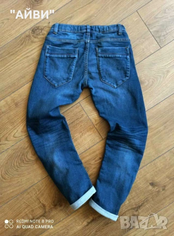 Детски маркови дънки и блузка, снимка 6 - Детски панталони и дънки - 53067556