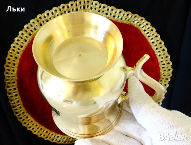 Бронзова чаша за вино 200 мл.,халба. , снимка 5 - Антикварни и старинни предмети - 54168424