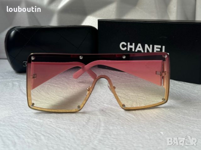 -37 % Разпродажба CH  дамски слънчеви очила маска с лого, снимка 7 - Слънчеви и диоптрични очила - 44683032