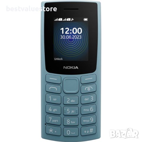 Мобилен Телефон Gsm Nokia 110 2023 Ds Blue 1.80 ", Задна Камера 0.3 Mpx, снимка 2 - Nokia - 42860816