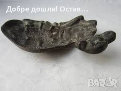 Гонгове:  ГОНГ със змия и камила метал бронз месинг,   пепелник с камила, снимка 16 - Статуетки - 33393716