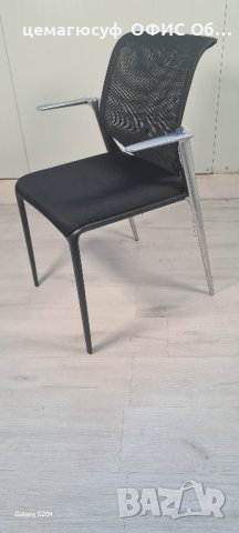 Офис посетителски стол Vitra внос от германия , снимка 3 - Столове - 42479982