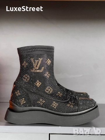 Дамски Боти 🤍 Louis VUITTON , снимка 3 - Дамски боти - 52483679