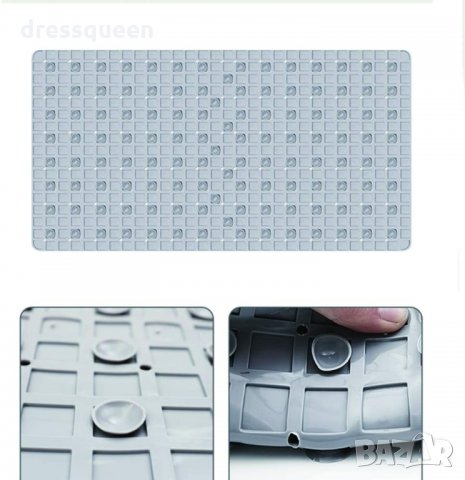 Гумирана постелка за баня с вендузи, снимка 13 - Други стоки за дома - 30527869